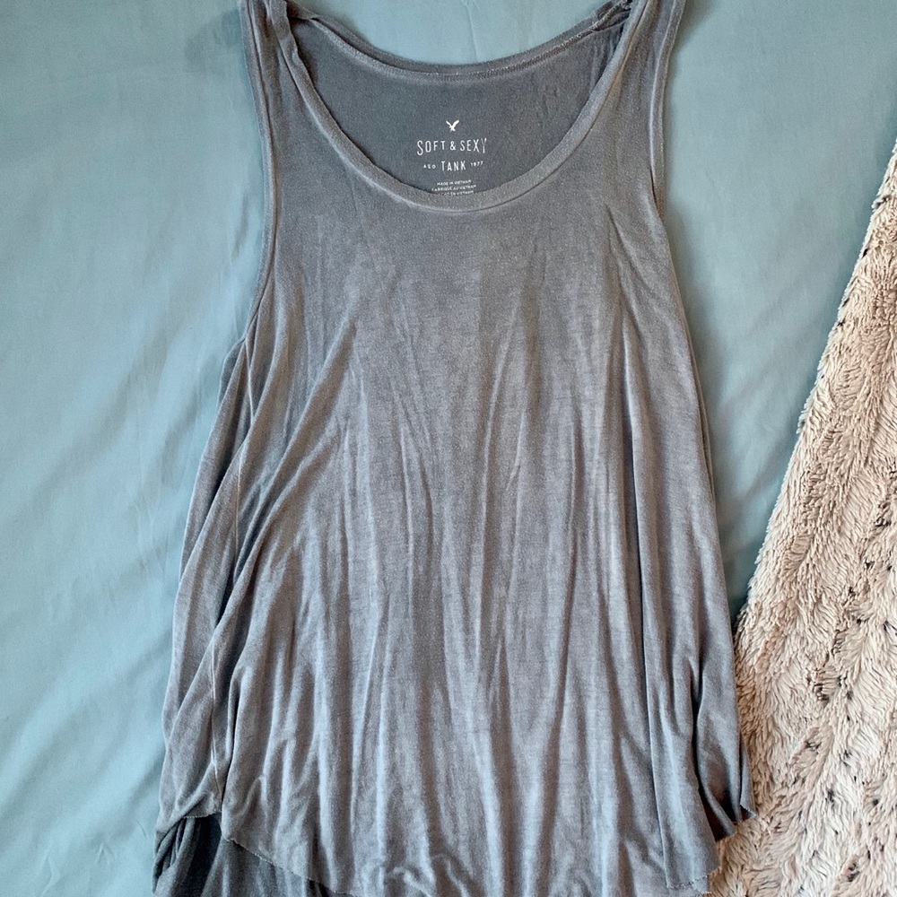 AEO Super Soft Flowy Tank Top